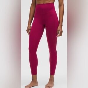 Lululemon Dark Pink Leggings